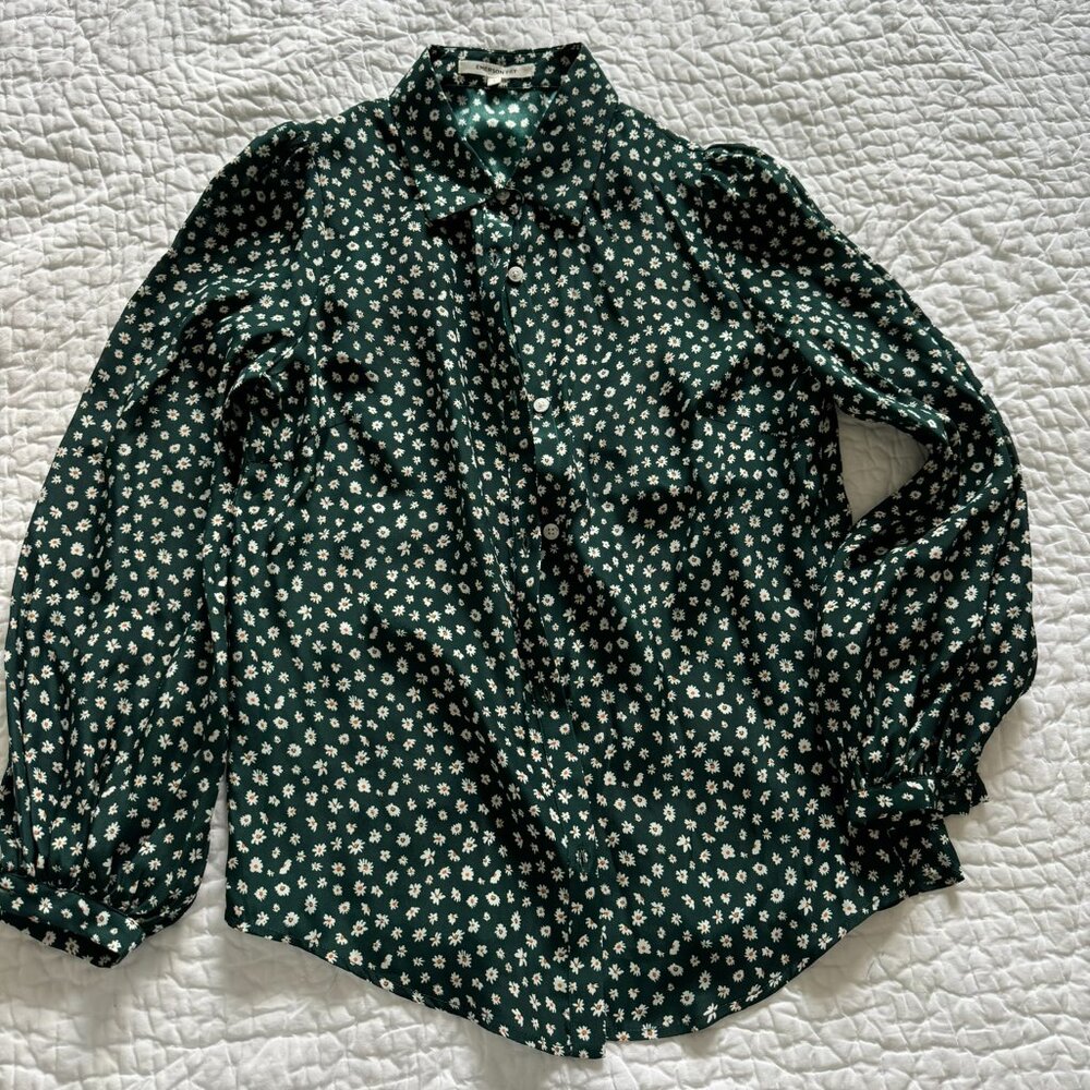 Emerson Fry Frankie Blouse - Forrest Daisy Silk